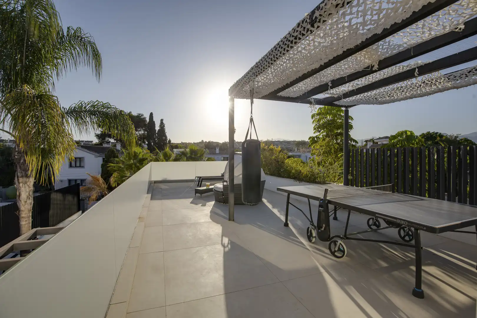 Terraza de Casa o chalet en venta en Marbella con Aire acondicionado, Jardín privado y Terraza