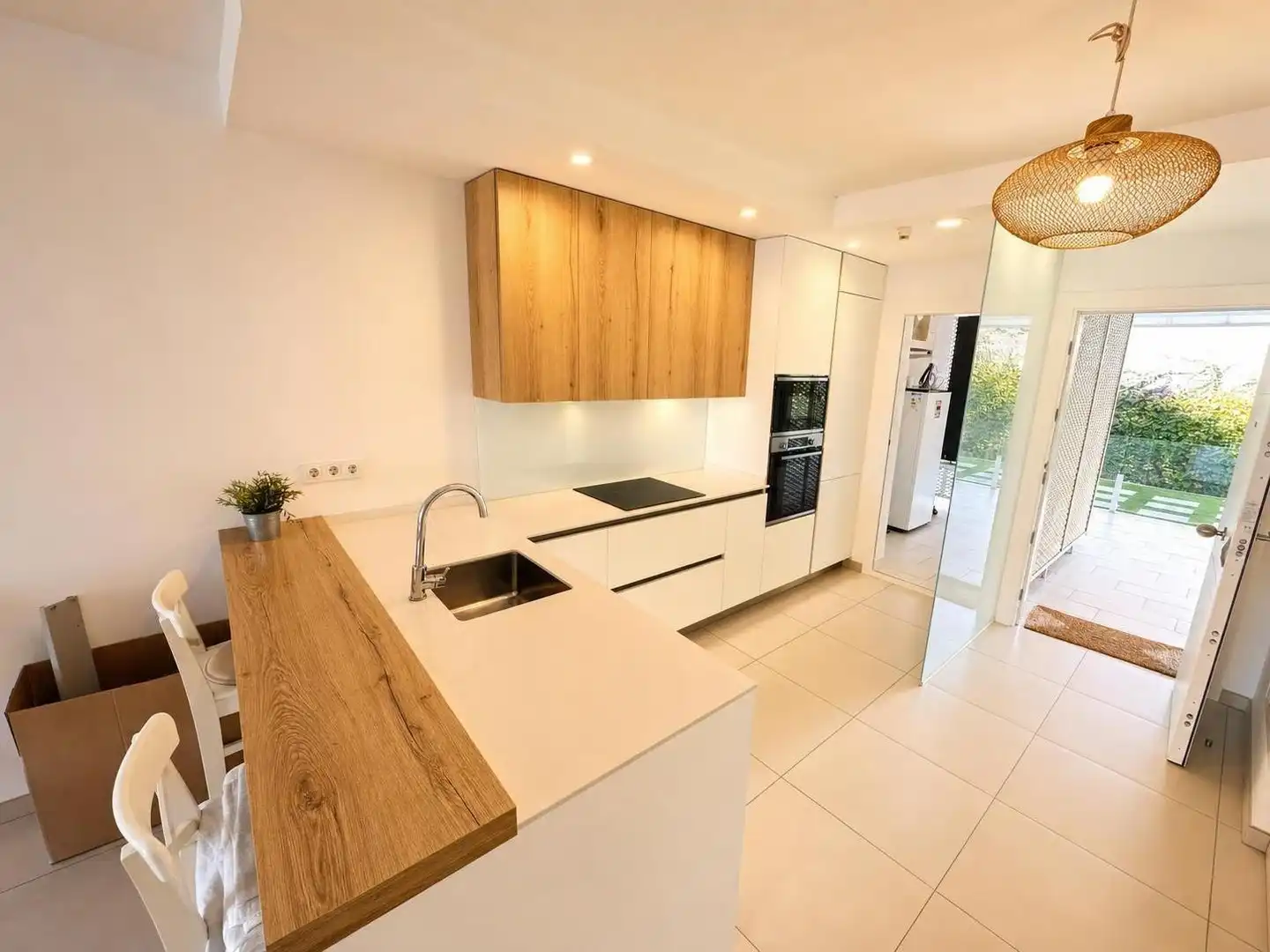 Cocina de Apartamento en venta en Torrequebrada