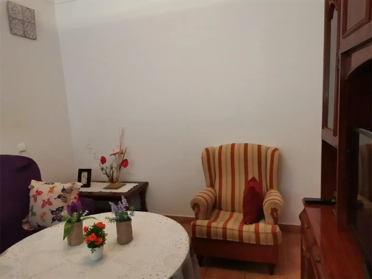Sala de estar de Casa adosada en venta en Antequera