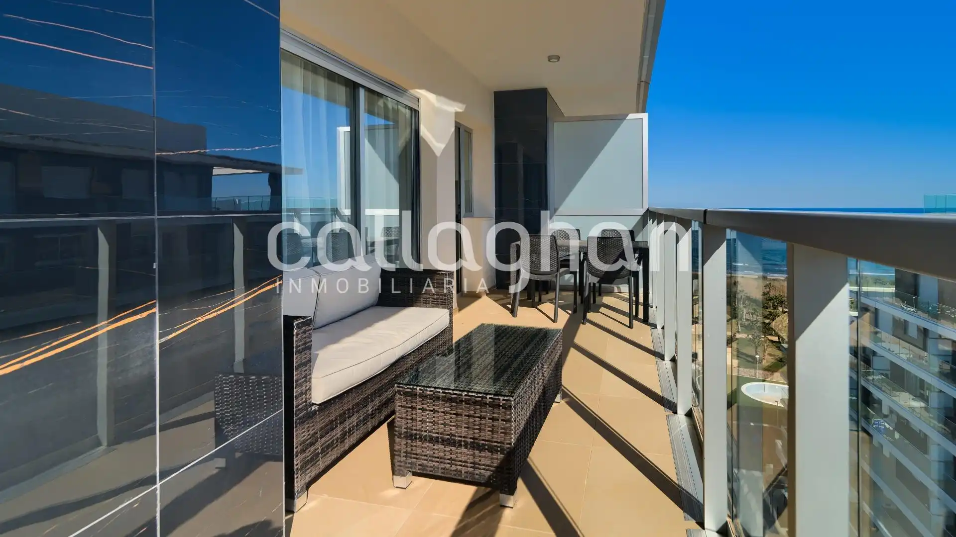 Terraza de Piso en venta en Oropesa del Mar / Orpesa con Aire acondicionado, Calefacción y Jardín privado