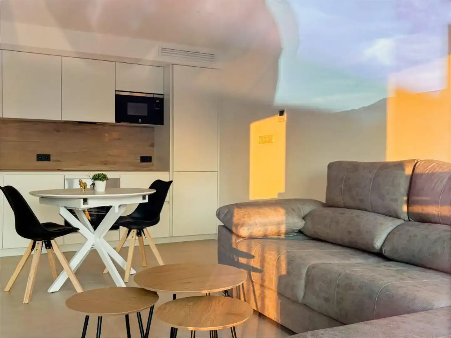 Living room of Flat for rent in Centro Urbano