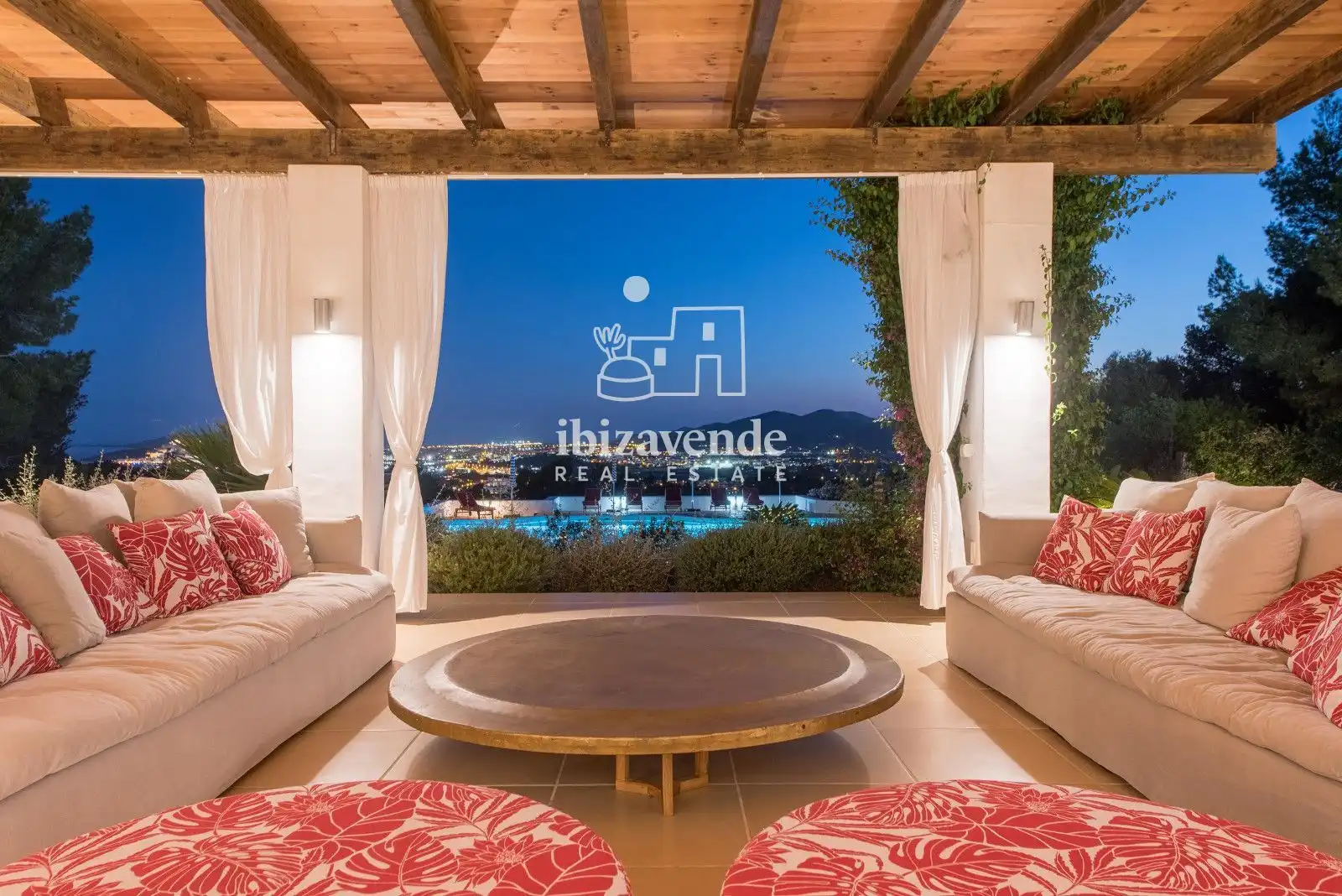 Terraza de Casa o chalet de alquiler en Santa Eulària des Riu con Aire acondicionado, Calefacción y Terraza