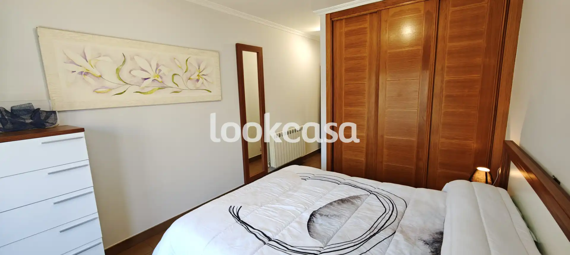 Bedroom of Flat for sale in Sanxenxo  with Heating, Parquet flooring and Terrace