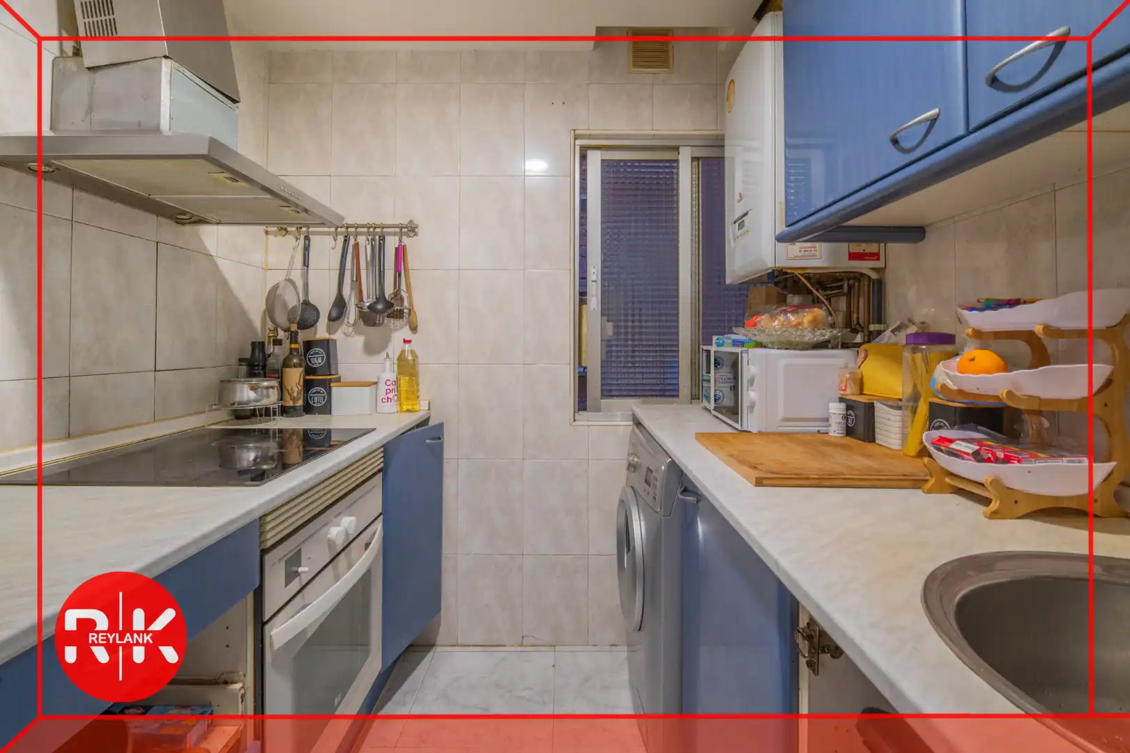 Küche von Wohnung zum Verkauf in Coslada mit Klimaanlage