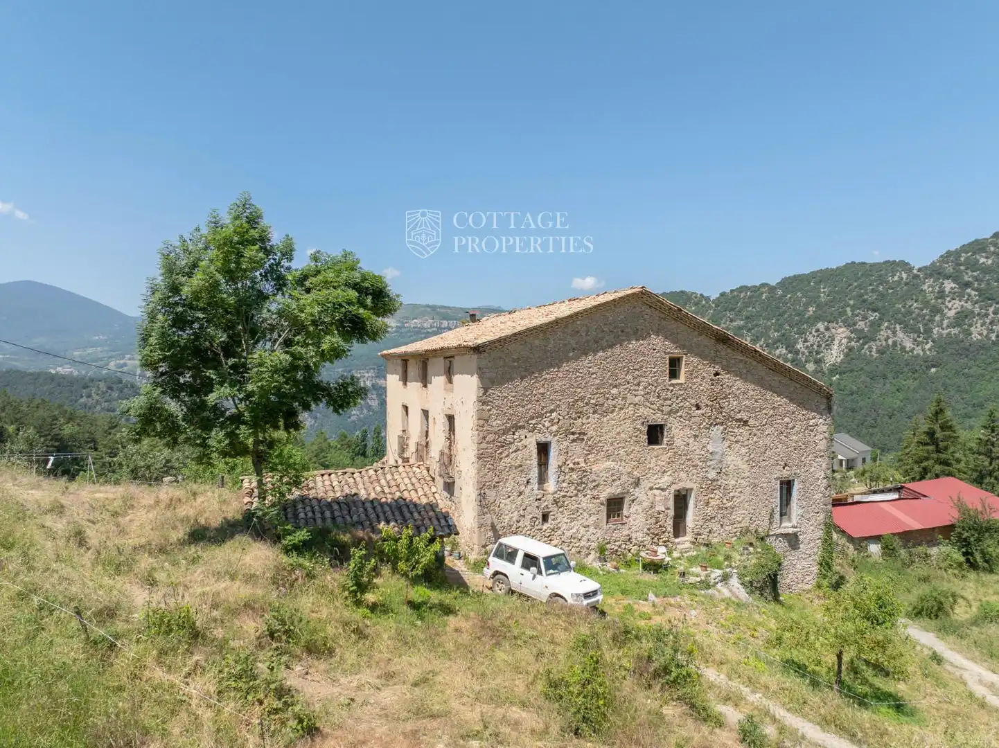 Vista exterior de Finca rústica en venda en La Nou de Berguedà