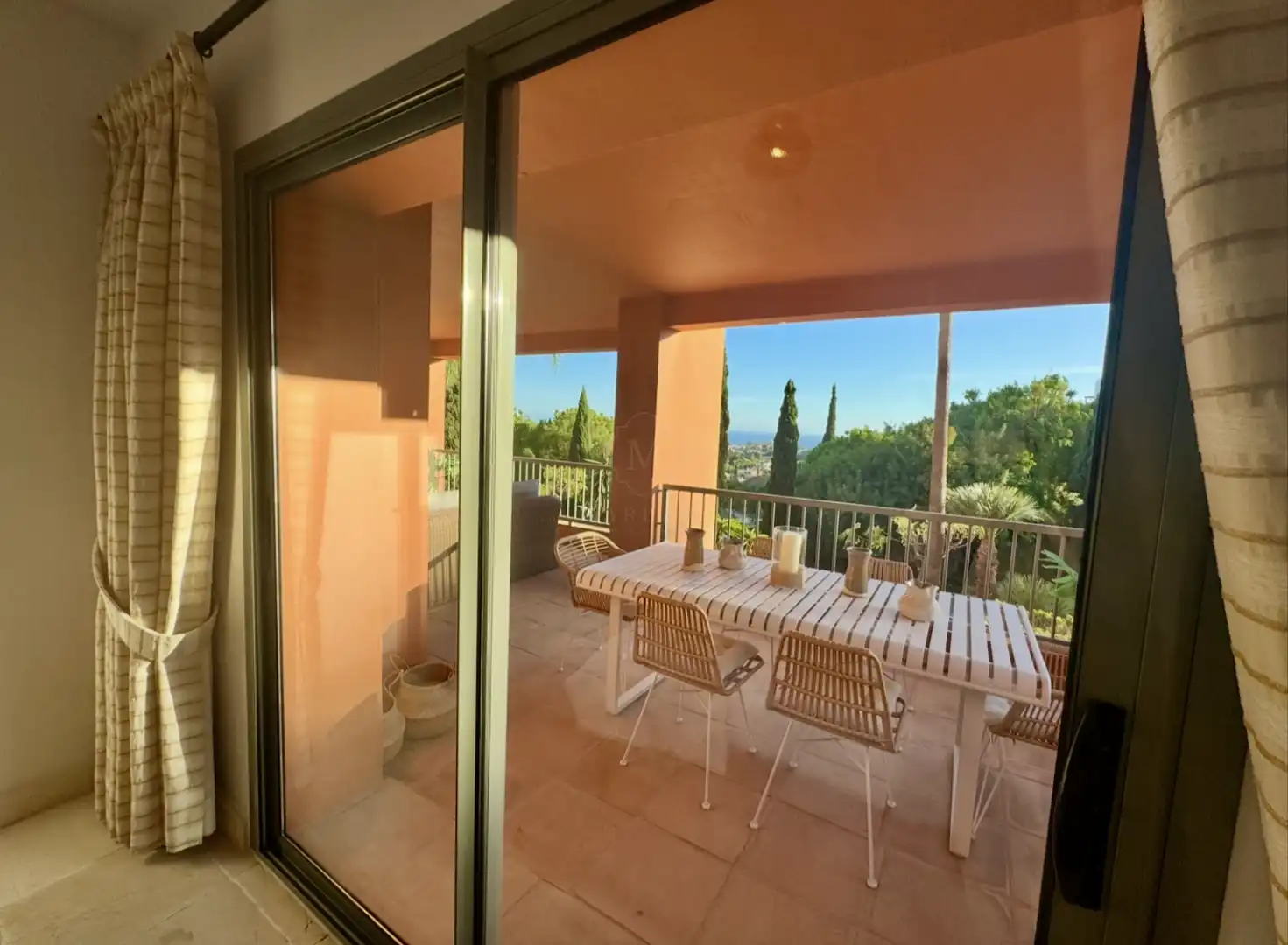 Terrassa de Apartament de lloguer en Benahavís amb Aire condicionat, Calefacció i Terrassa