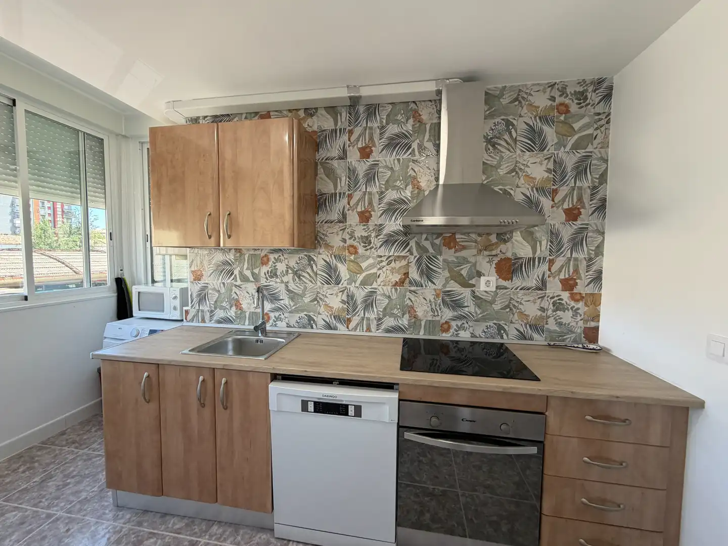 Cocina de Piso de alquiler en Úbeda con Aire acondicionado, Trastero y Amueblado