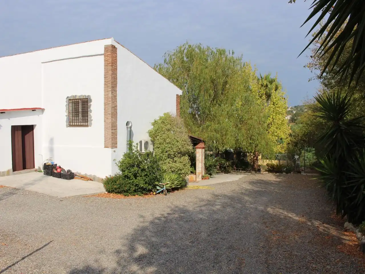 Vista exterior de Casa o xalet de lloguer en Alhaurín El Grande amb Aire condicionat, Terrassa i Piscina