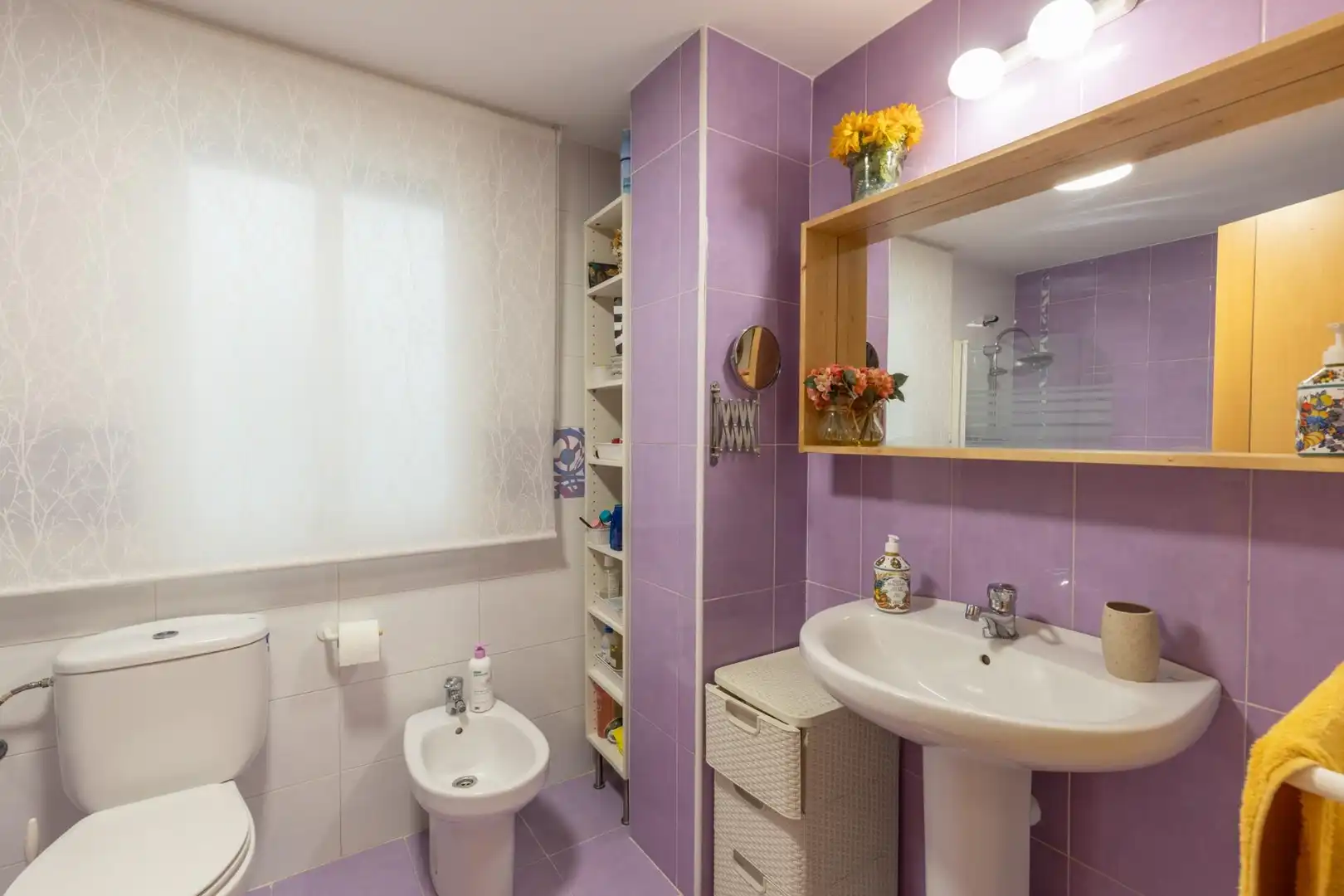 Bathroom of Flat for sale in Churriana de la Vega  with Air Conditioner, Terrace and Balcony