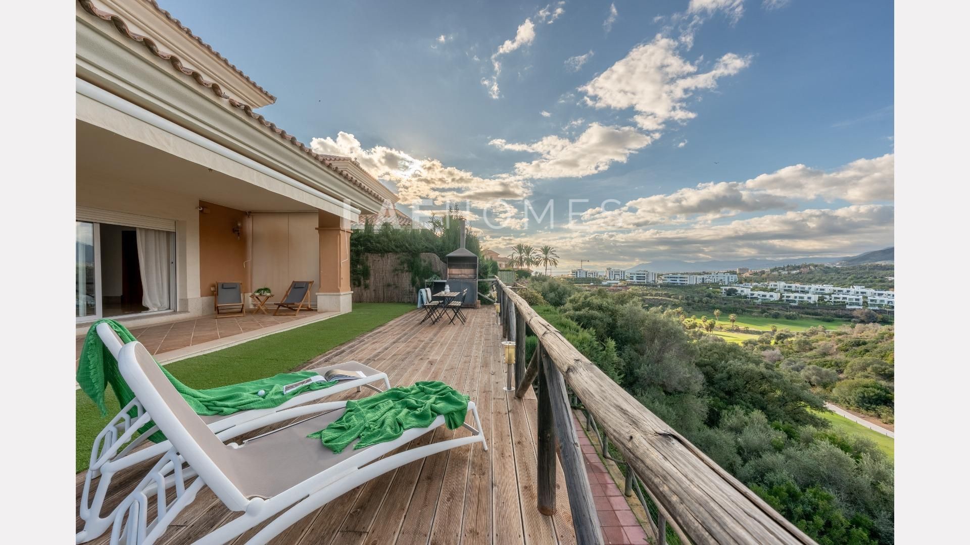 Terrace of Single-family semi-detached for sale in Marbella  with Terrace
