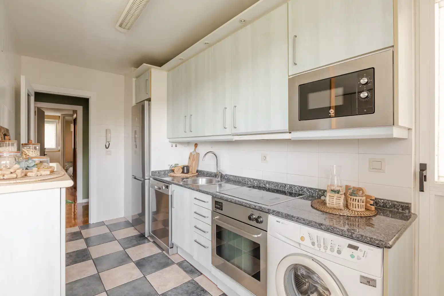 Kitchen of Flat for sale in  Pamplona / Iruña  with Heating and Storage room