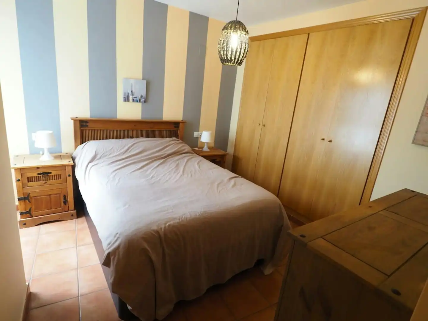 Bedroom of Flat for rent in Valencia  with Air Conditioner, Heating and Furnished