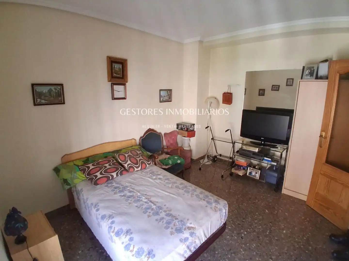 Bedroom of Flat for sale in Alcoy / Alcoi  with Air Conditioner and Terrace