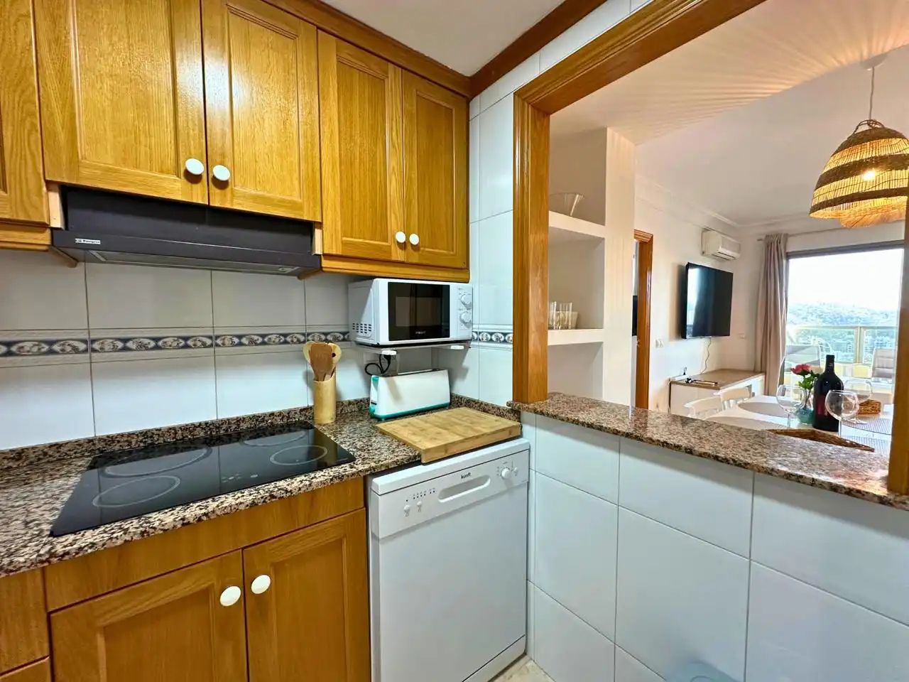 Cocina de Piso en venta en Villajoyosa / La Vila Joiosa con Aire acondicionado, Terraza y Amueblado