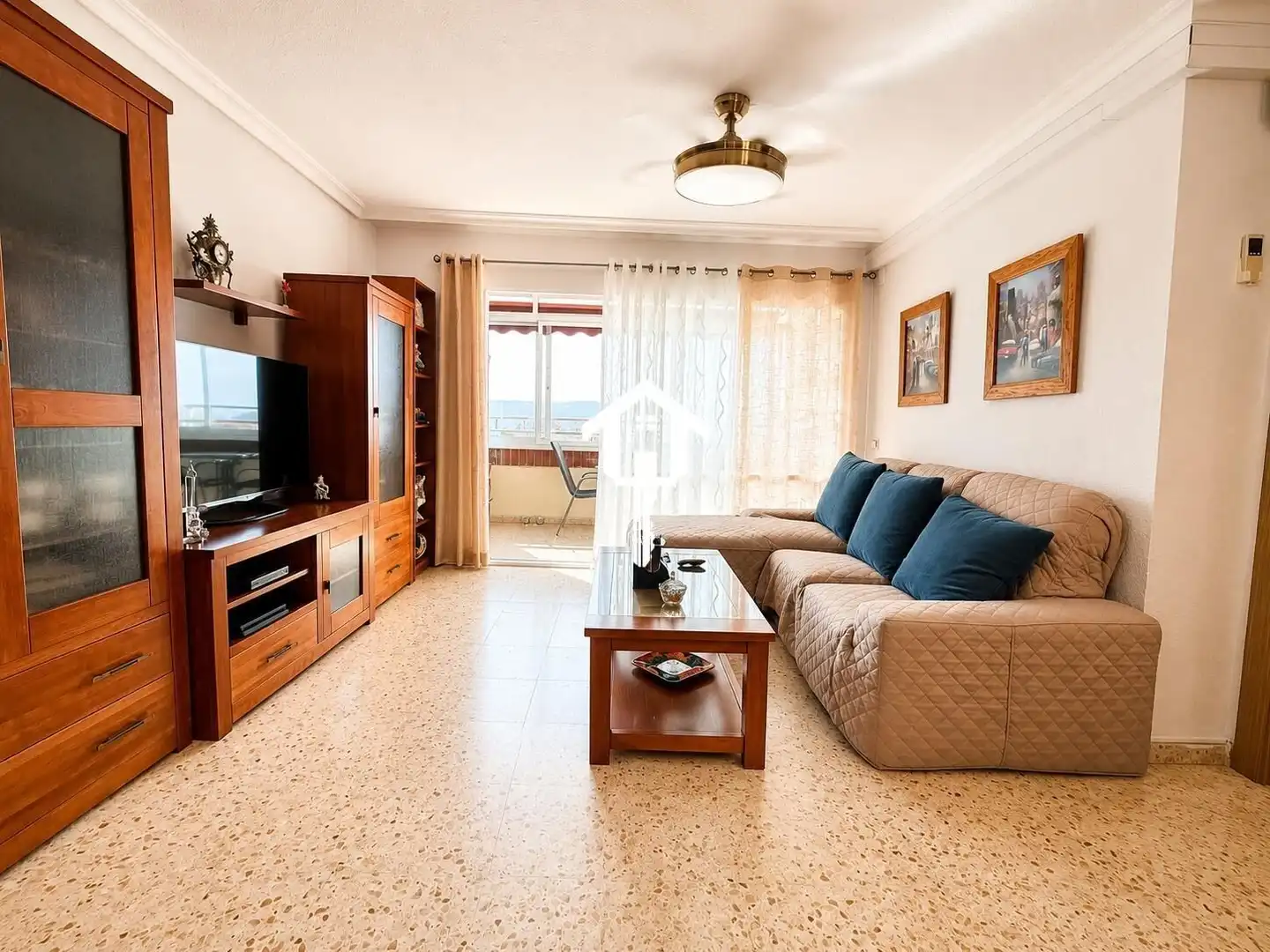 Sala d'estar de Pis en venda en Alicante / Alacant