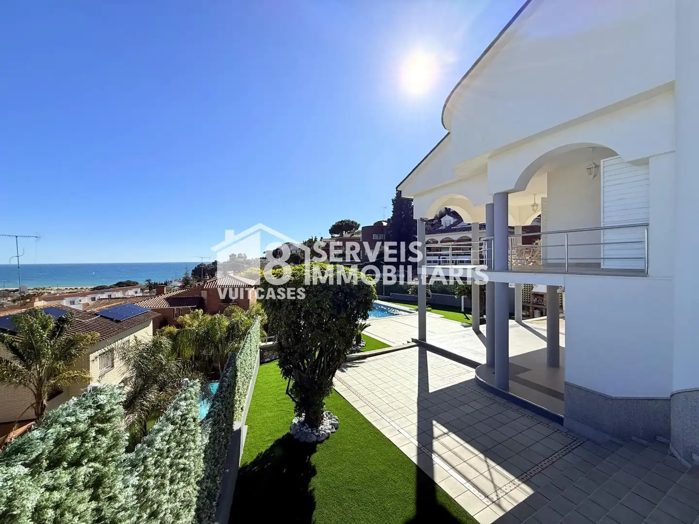 Terraza de Casa o chalet en venta en Arenys de Mar con Calefacción, Jardín privado y Terraza