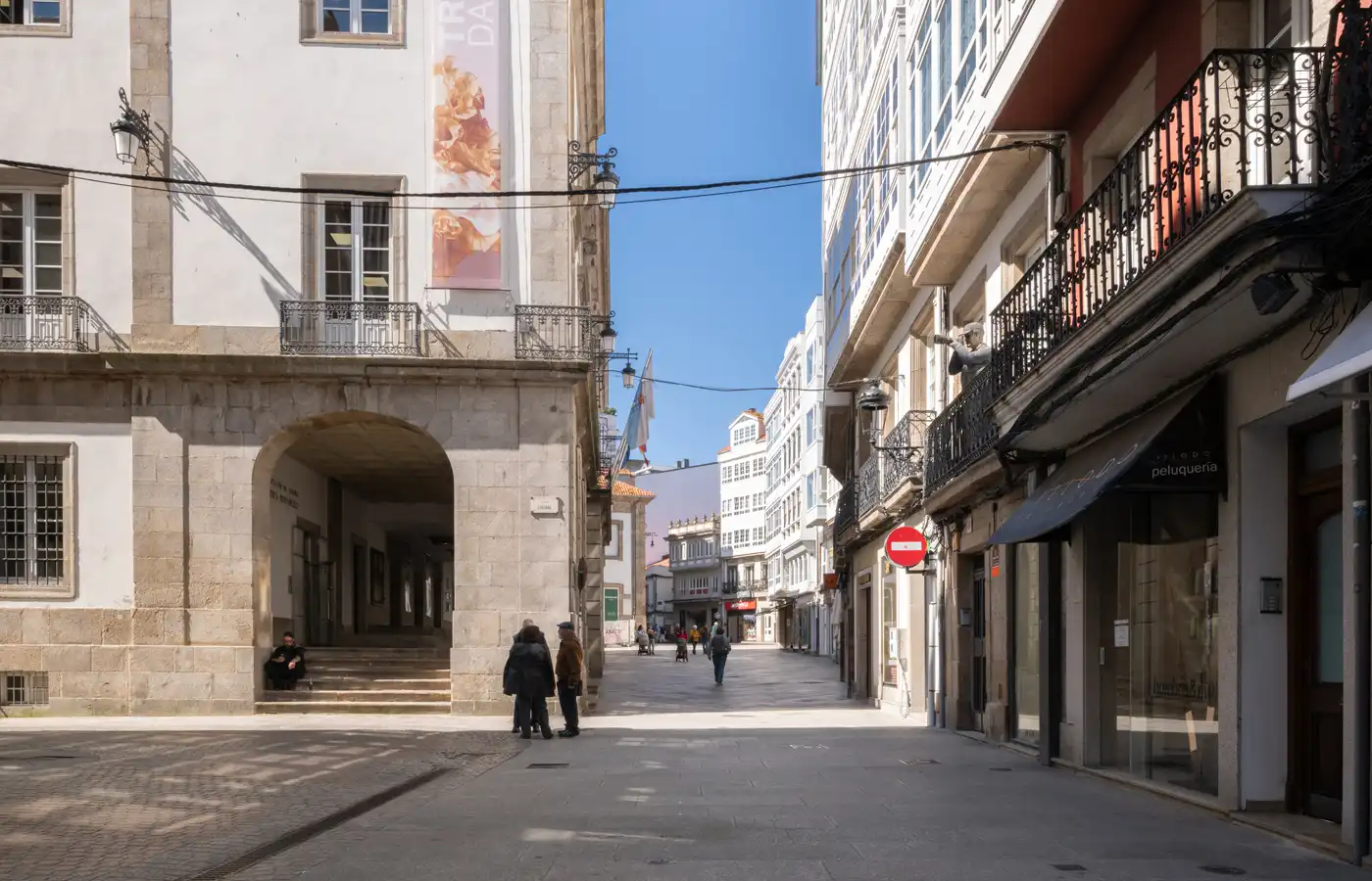 Außenansicht von Wohnung zum Verkauf in A Coruña Capital  mit Heizung