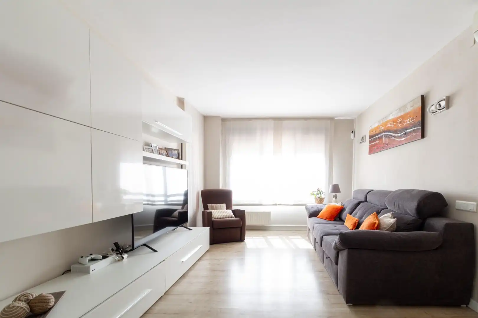 Living room of Flat for sale in Viladecans  with Air Conditioner, Heating and Private garden