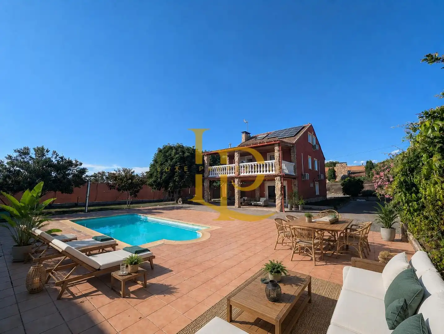 Jardín de Casa o chalet en venta en El Casar con Aire acondicionado, Jardín privado y Terraza