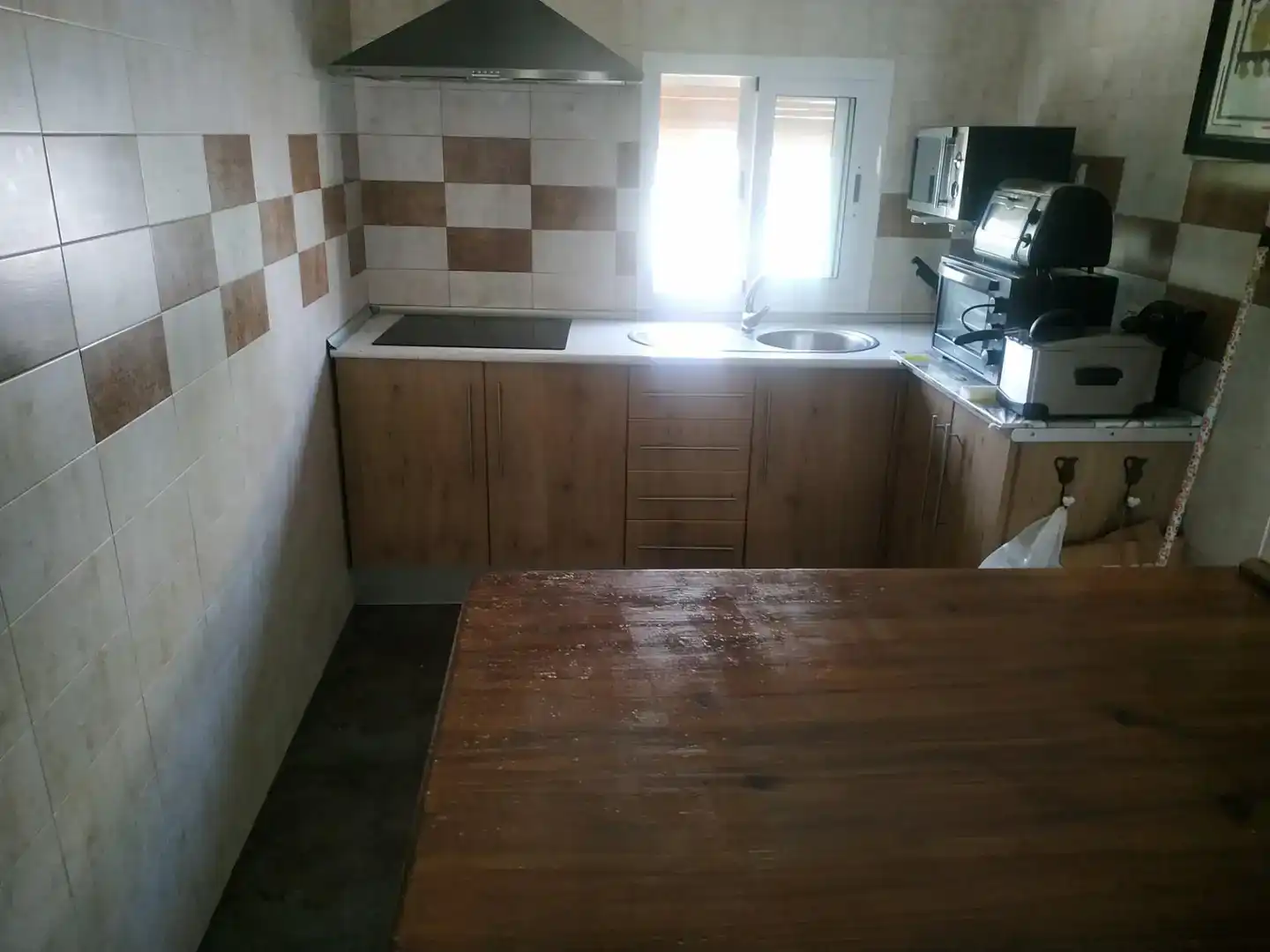 Cuina de Casa adosada en venda en Lucainena de las Torres amb Aire condicionat, Parquet i Traster