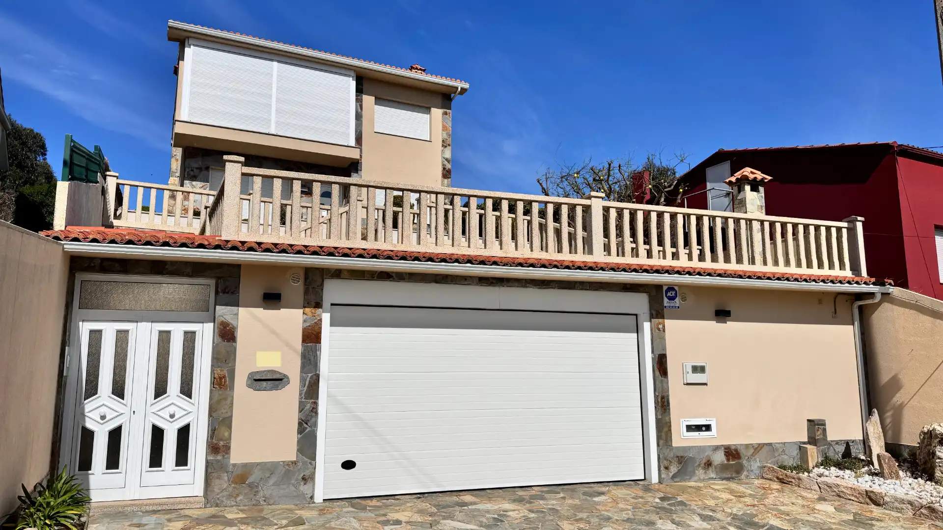 Exterior view of Houses for sale in Arteixo  with Heating, Private garden and Terrace