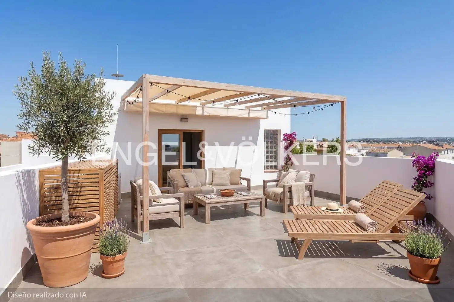 Terrace of Houses for sale in Villanueva de Castellón  with Air Conditioner, Heating and Terrace