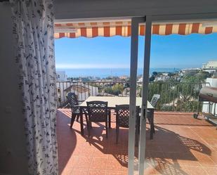 Exterior view of Single-family semi-detached to rent in Benalmádena  with Air Conditioner, Terrace and Furnished