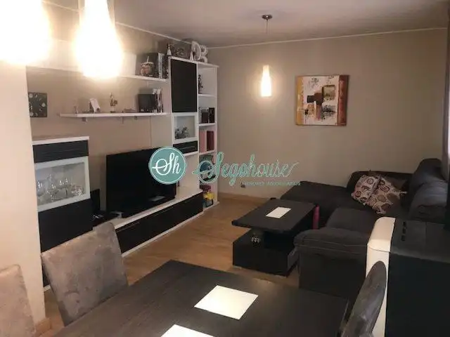 Living room of Flat for sale in Segovia  with Heating, Storage room and Furnished