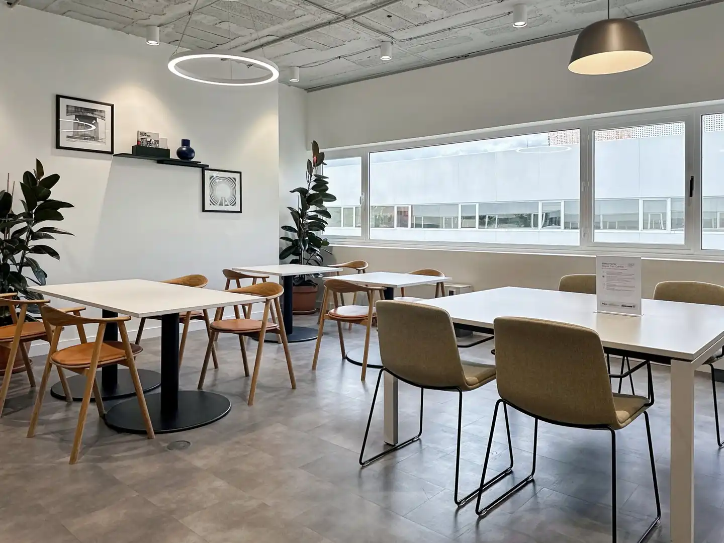 Dining room of Office for rent in Tres Cantos  with Air Conditioner, Heating and Furnished