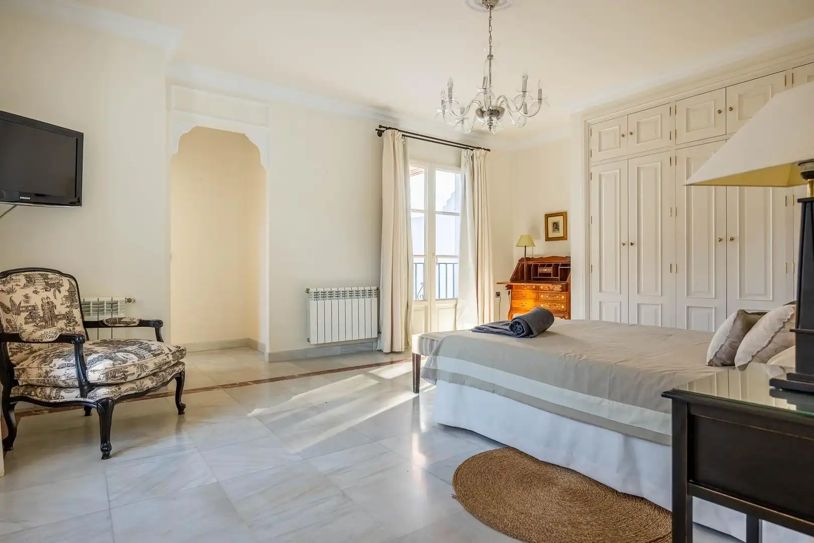 Habitación de Casa o chalet de alquiler en Aracena con Aire acondicionado, Jardín privado y Terraza