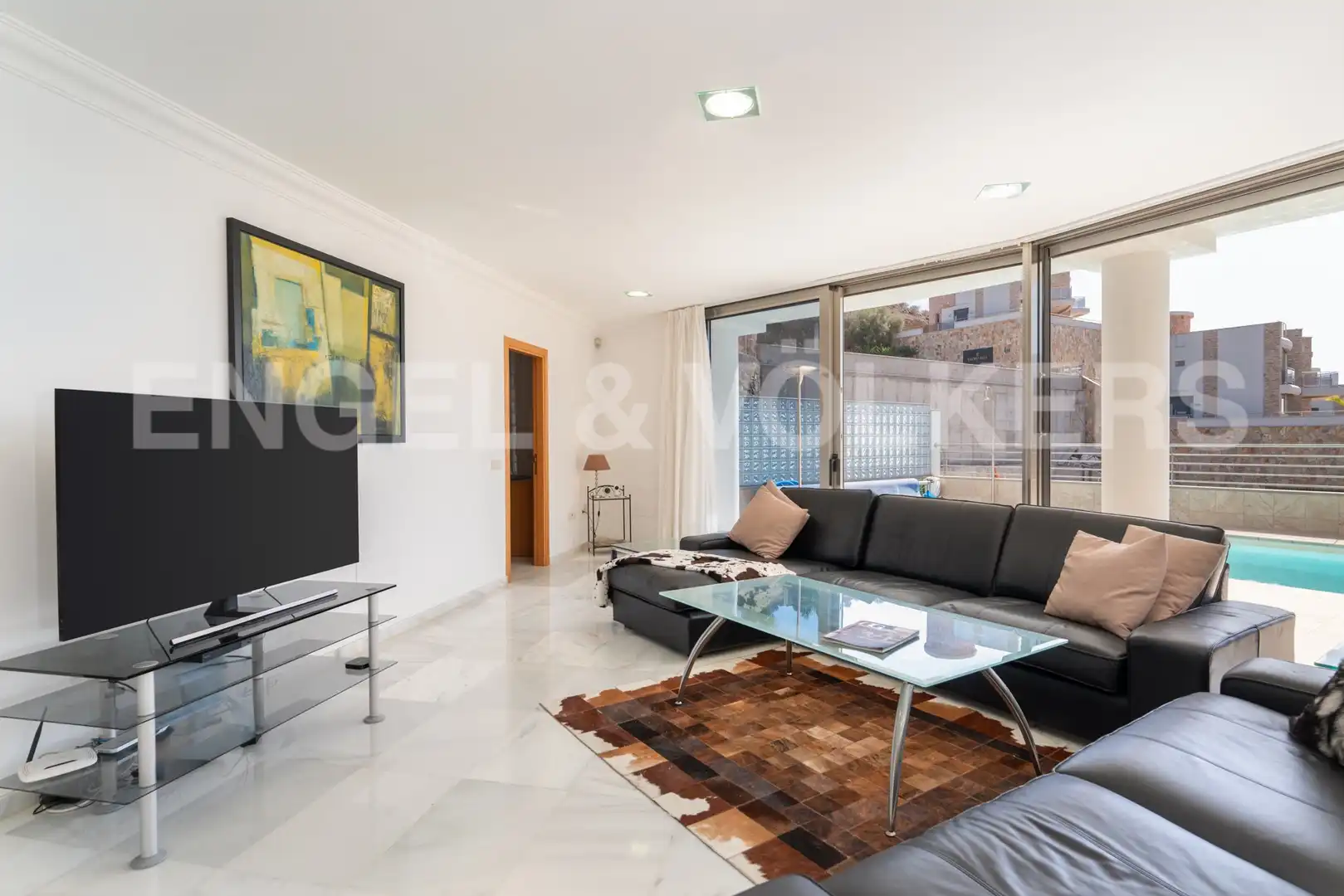 Sala de estar de Piso en venta en Mogán con Calefacción, Terraza y Trastero