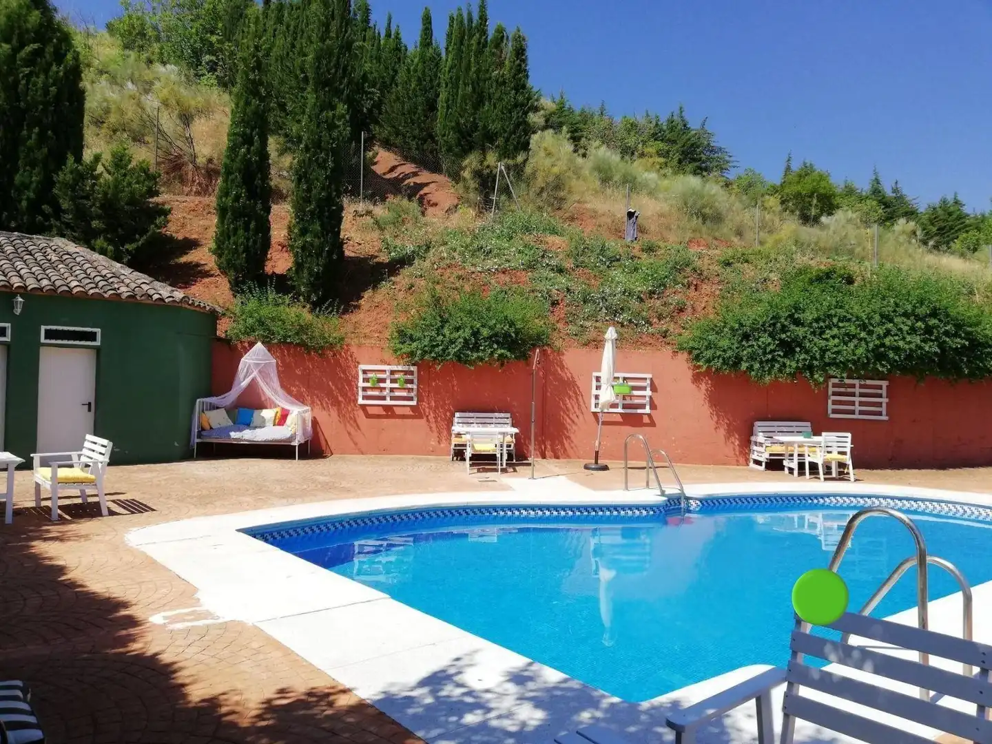 Piscina de Finca rústica en venta en Castellar con Aire acondicionado, Jardín privado y Terraza