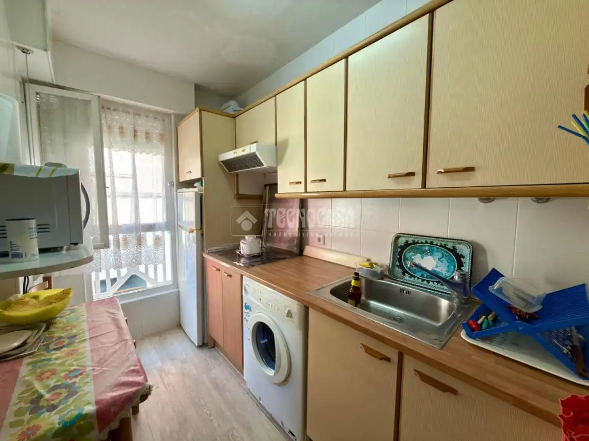 Kitchen of Flat for sale in León Capital   with Heating and Parquet flooring