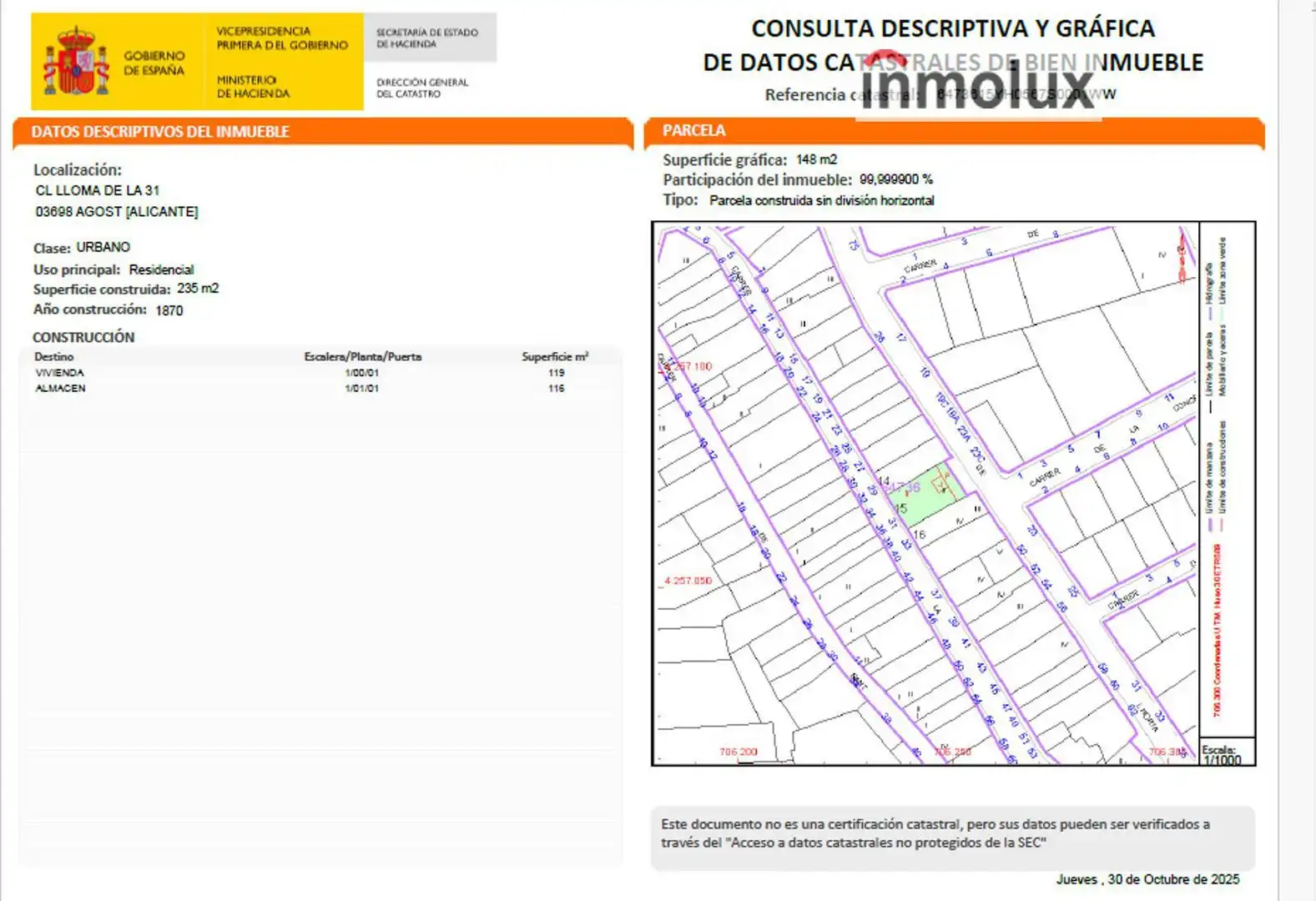 Casa in vendita a Calle Lloma, imagen 5
