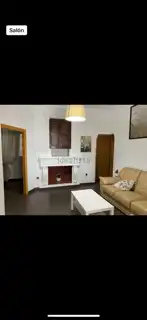 Sala de estar de Piso de alquiler en Málaga con Aire acondicionado, Amueblado y Horno