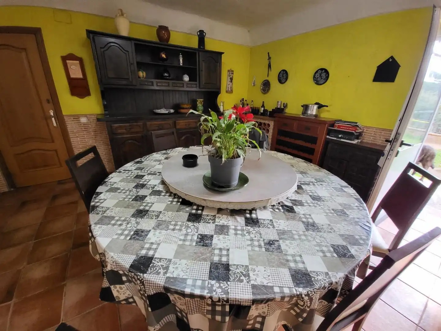 Menjador de Casa o xalet en venda en Calonge i Sant Antoni amb Calefacció, Jardí privat i Terrassa