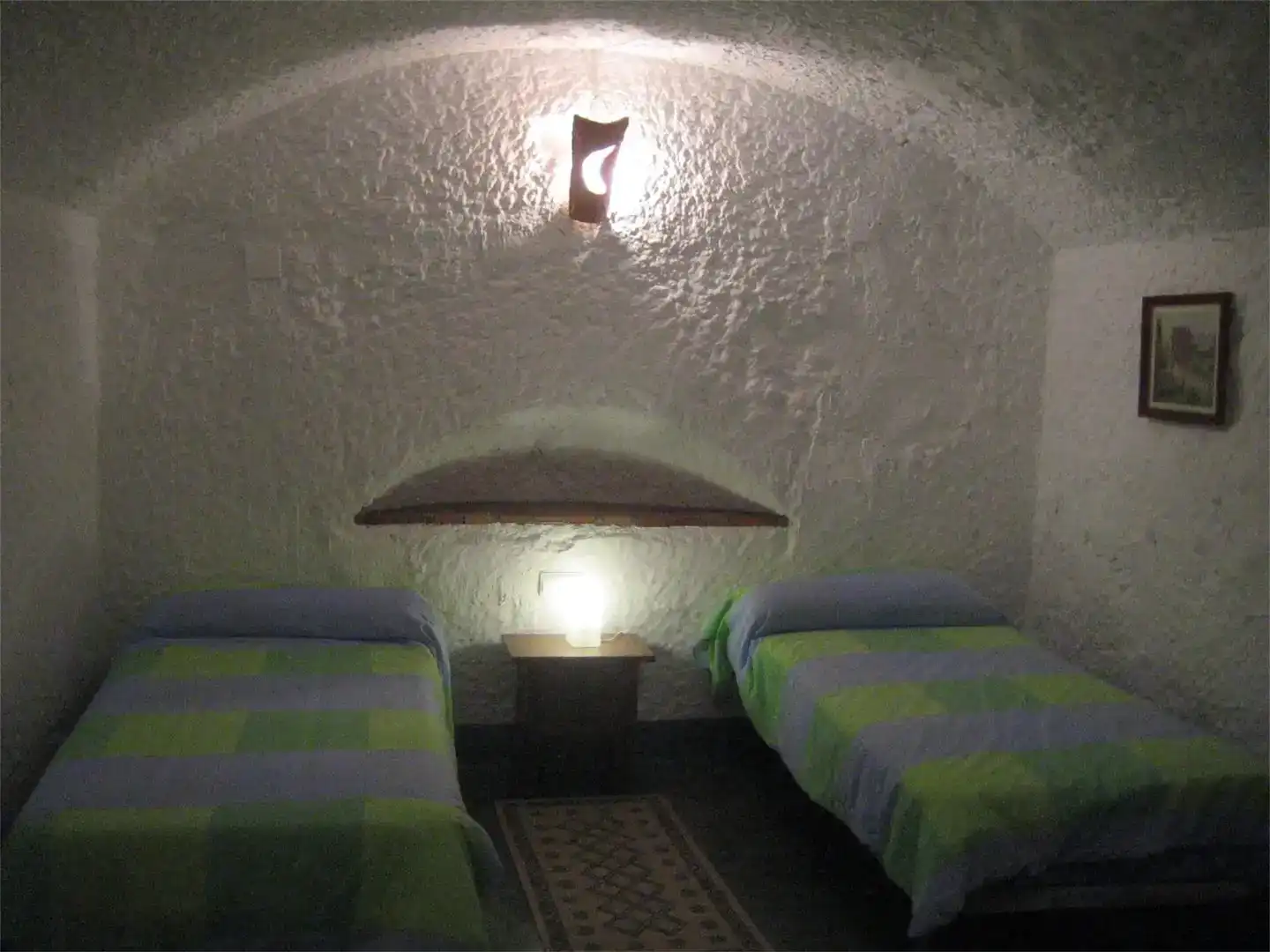 Bedroom of Flat for rent in Cortes y Graena  with Private garden, Furnished and Balcony