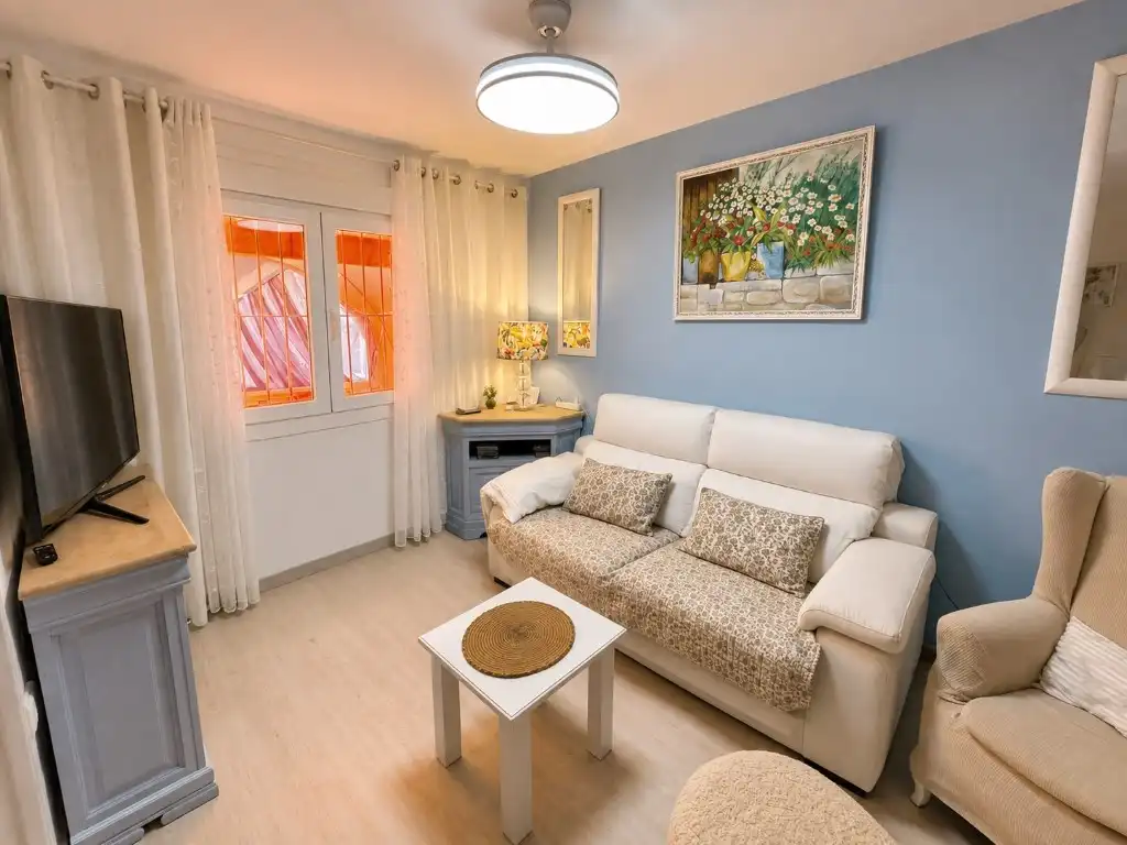 Sala d'estar de Casa o xalet en venda en Santa Pola amb Aire condicionat, Piscina i Piscina comunitària