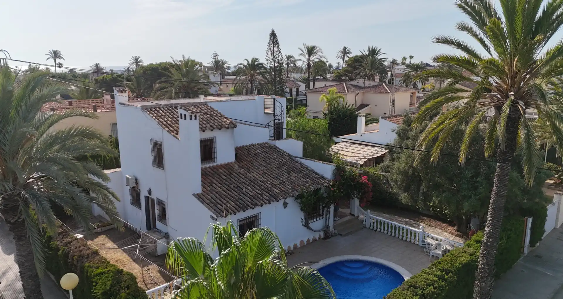 Exterior view of Houses for sale in Orihuela  with Air Conditioner, Swimming Pool and Furnished