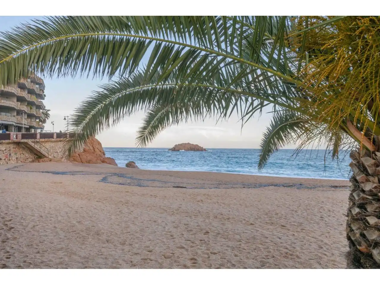 Vista exterior de Piso en venta en Tossa de Mar con Aire acondicionado, Calefacción y Balcón