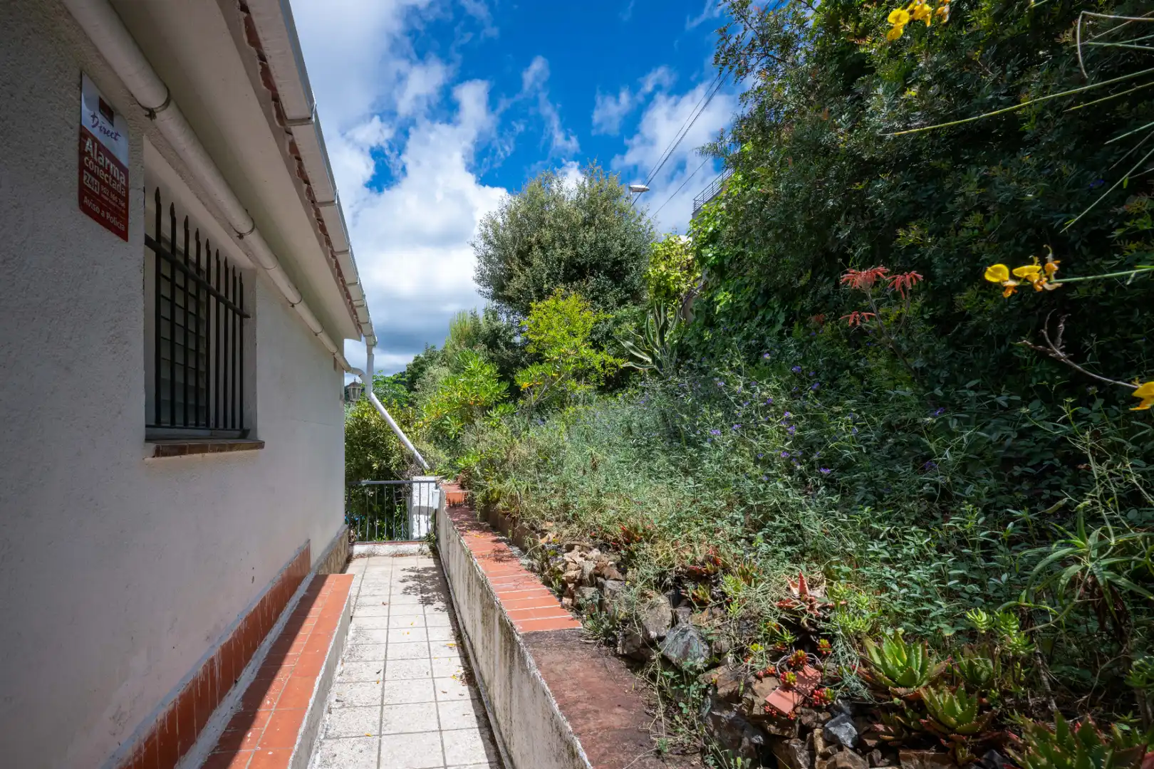 Vista exterior de Casa o chalet en venta en Santa Susanna con Aire acondicionado, Jardín privado y Terraza