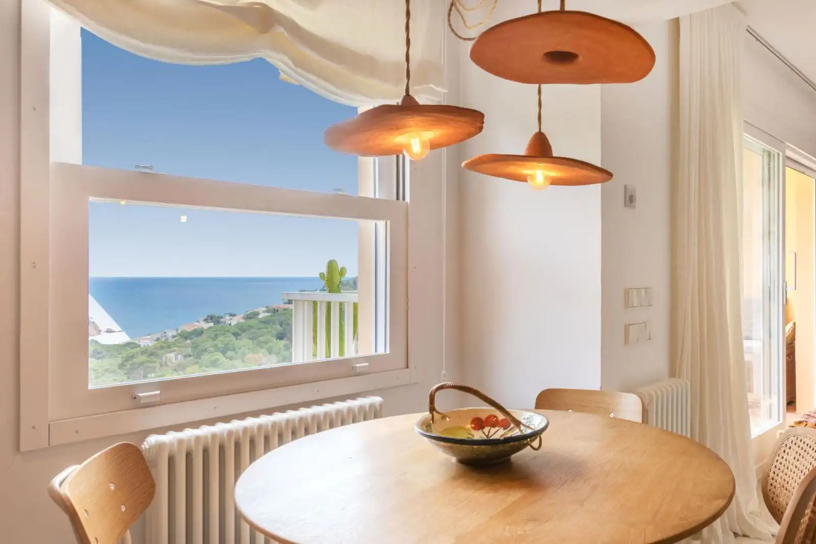 Esszimmer von Wohnungen zum Verkauf in Palafrugell mit Heizung, Terrasse und Möbliert