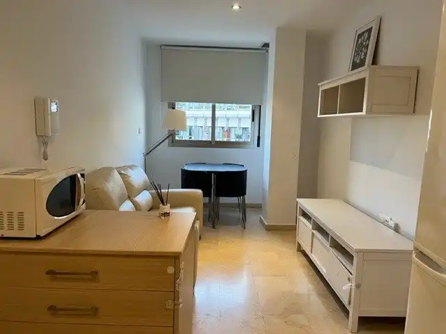 Sala de estar de Apartamento de alquiler en Murcia con Aire acondicionado, Calefacción y Trastero