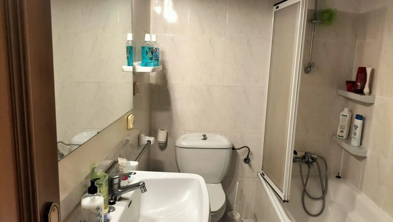 Badezimmer von Wohnung zum Verkauf in Palencia mit Heizung, Terrasse und Möbliert