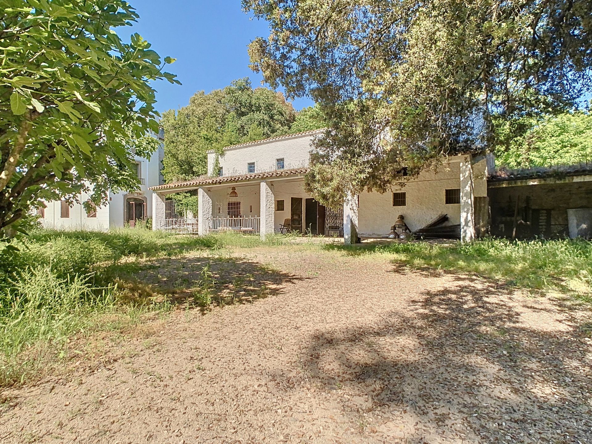 Exterior view of Country house for sale in Sant Cebrià de Vallalta  with Private garden