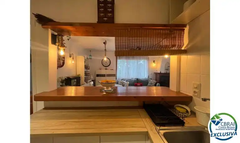 Kitchen of Apartments for sale in Empuriabrava  with Air Conditioner, Terrace and Furnished
