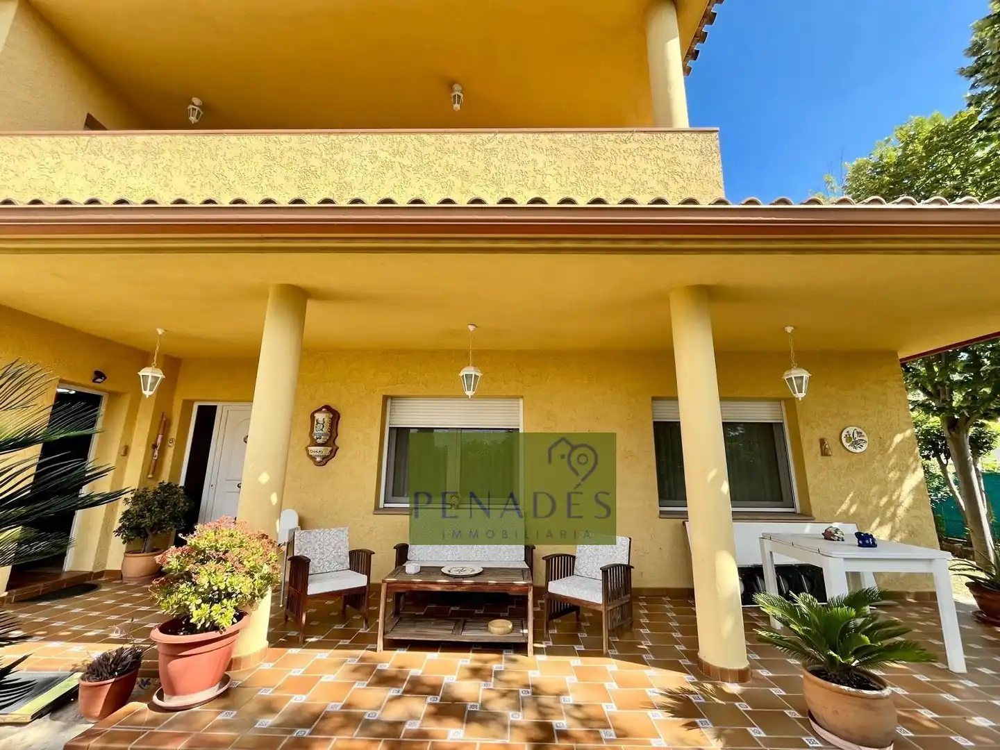 Terrassa de Casa o xalet en venda en Ontinyent