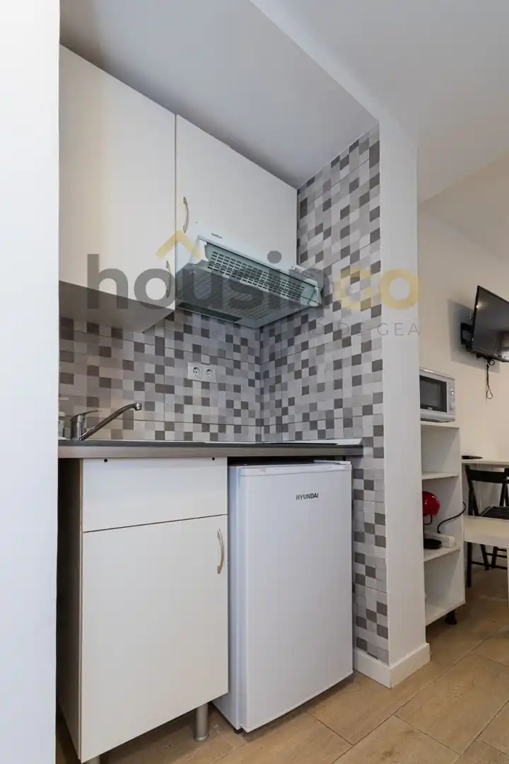 Küche von Wohnung zur Miete in Madrid mit Klimaanlage, Heizung und Parkett