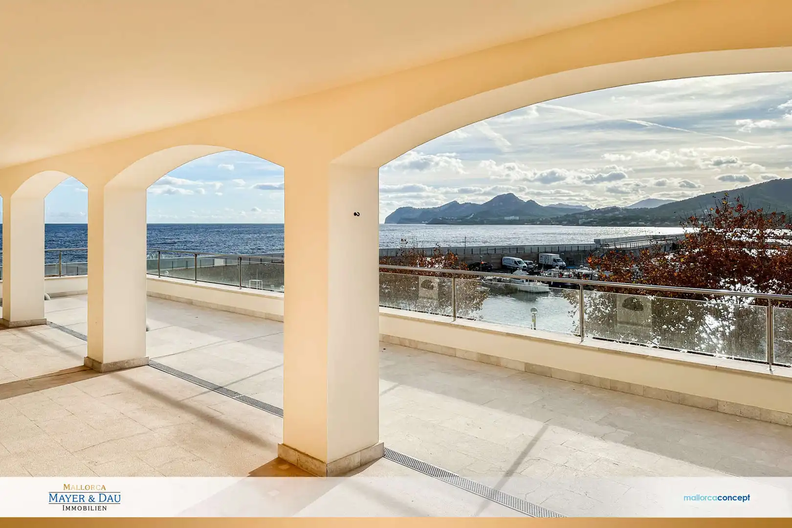 Terrasse von Wohnung zur Miete in Capdepera mit Klimaanlage, Terrasse und Möbliert