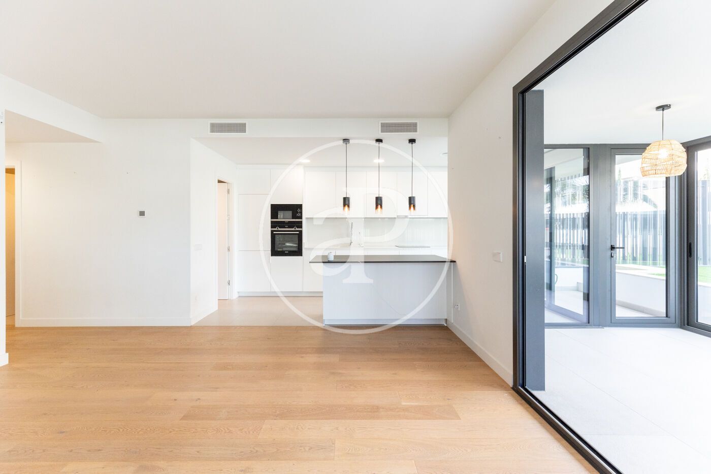 Kitchen of Flat for sale in  Palma de Mallorca  with Air Conditioner, Heating and Private garden